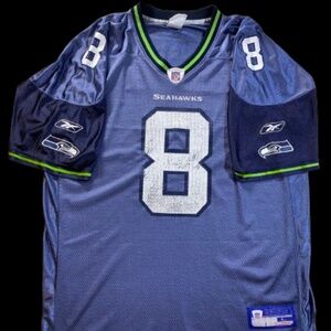 Seattle Seahawks Reebok On Field Jersey Hasselbeck #8